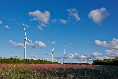 Vattenfall’s Pen y Cymoedd windfarm on the NRW Managed Estate